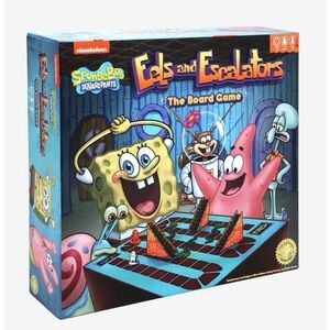 Brand New Never Open SpongeBob SquarePants Eels and Escalators The Board Game